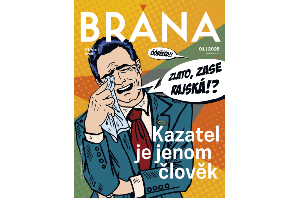 Obálka časopisu Brána 01/2020