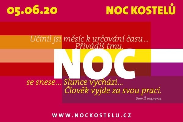 Logo Noci kostelů 2020, zdroj: www.nockostelu.cz